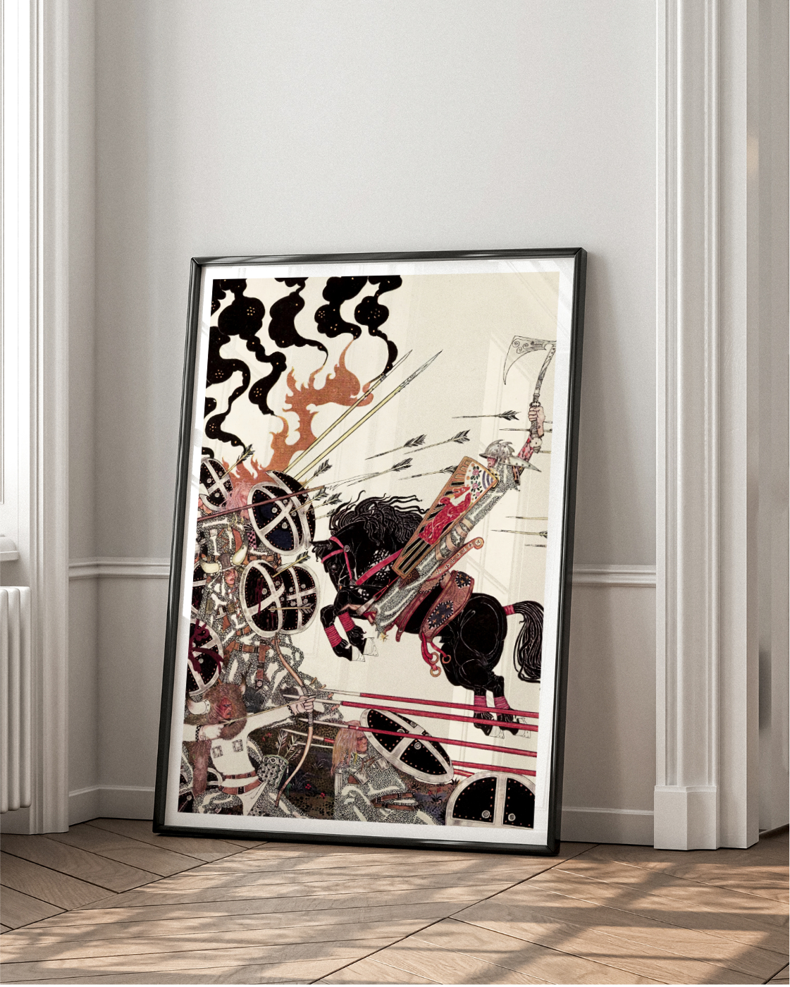 The La in the Battle Poster, Kay Nielsen 1 The La in the Battle Poster Kay Nielsen 1