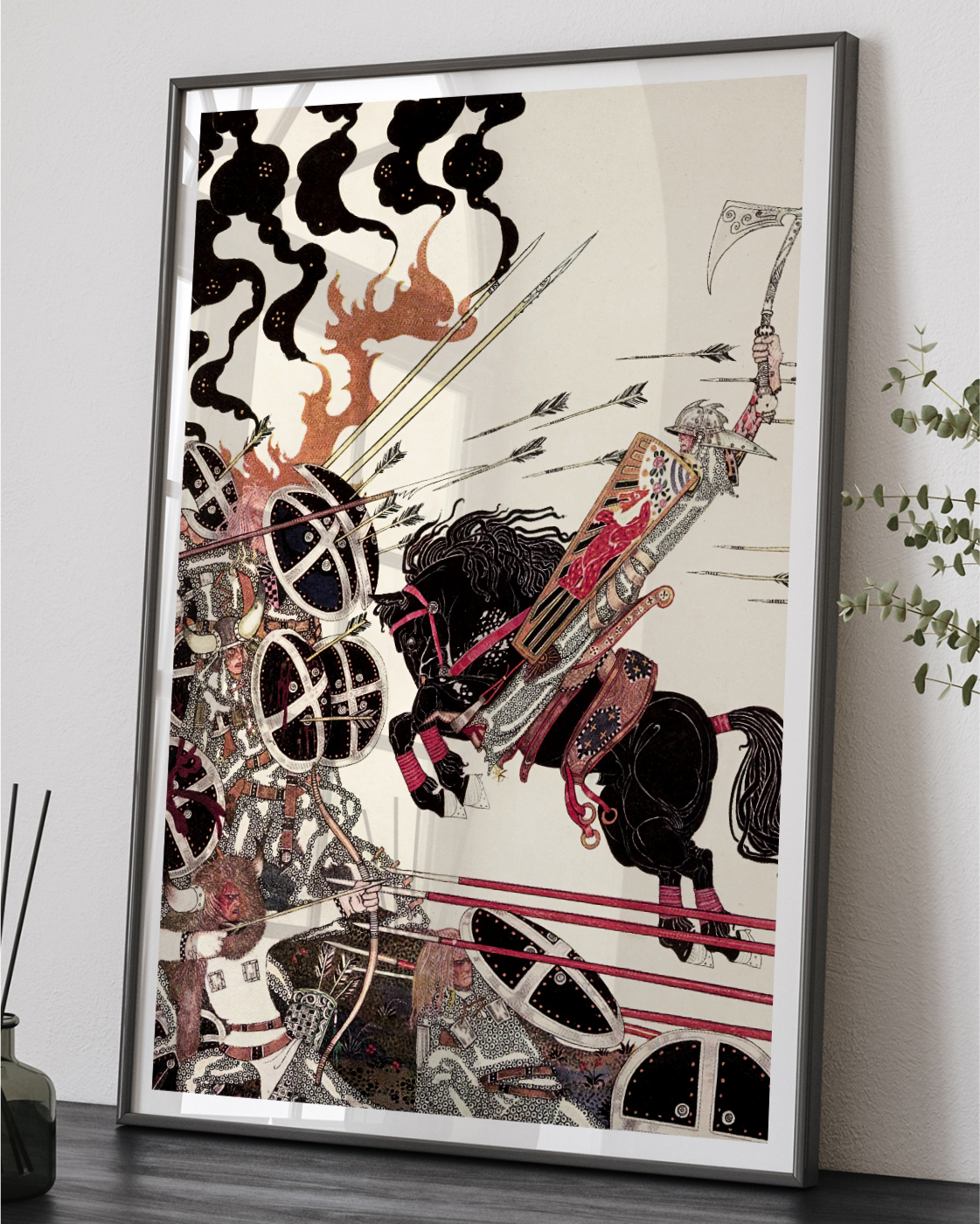 The La in the Battle Poster, Kay Nielsen 2 The La in the Battle Poster Kay Nielsen 2