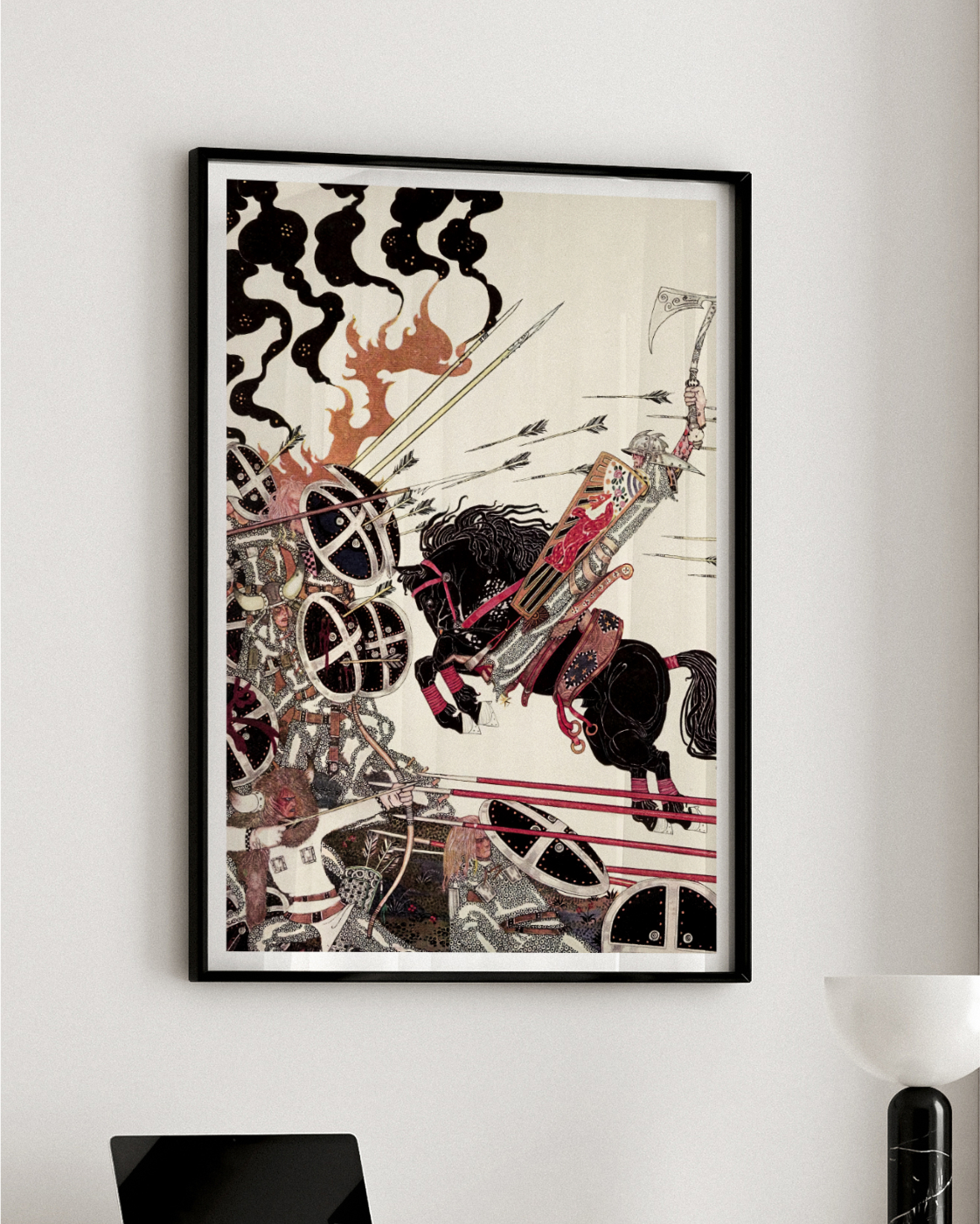 The La in the Battle Poster, Kay Nielsen 5 The La in the Battle Poster Kay Nielsen 5