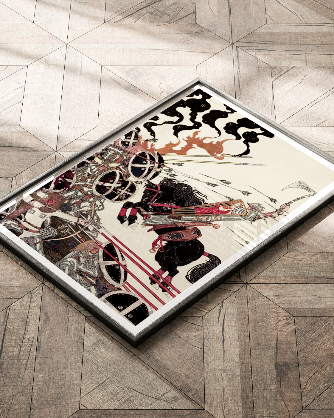 The La in the Battle Poster, Kay Nielsen 6 The La in the Battle Poster Kay Nielsen 6