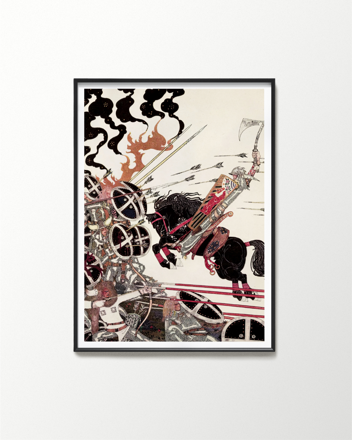 The La in the Battle Poster, Kay Nielsen The La in the Battle Poster Kay Nielsen