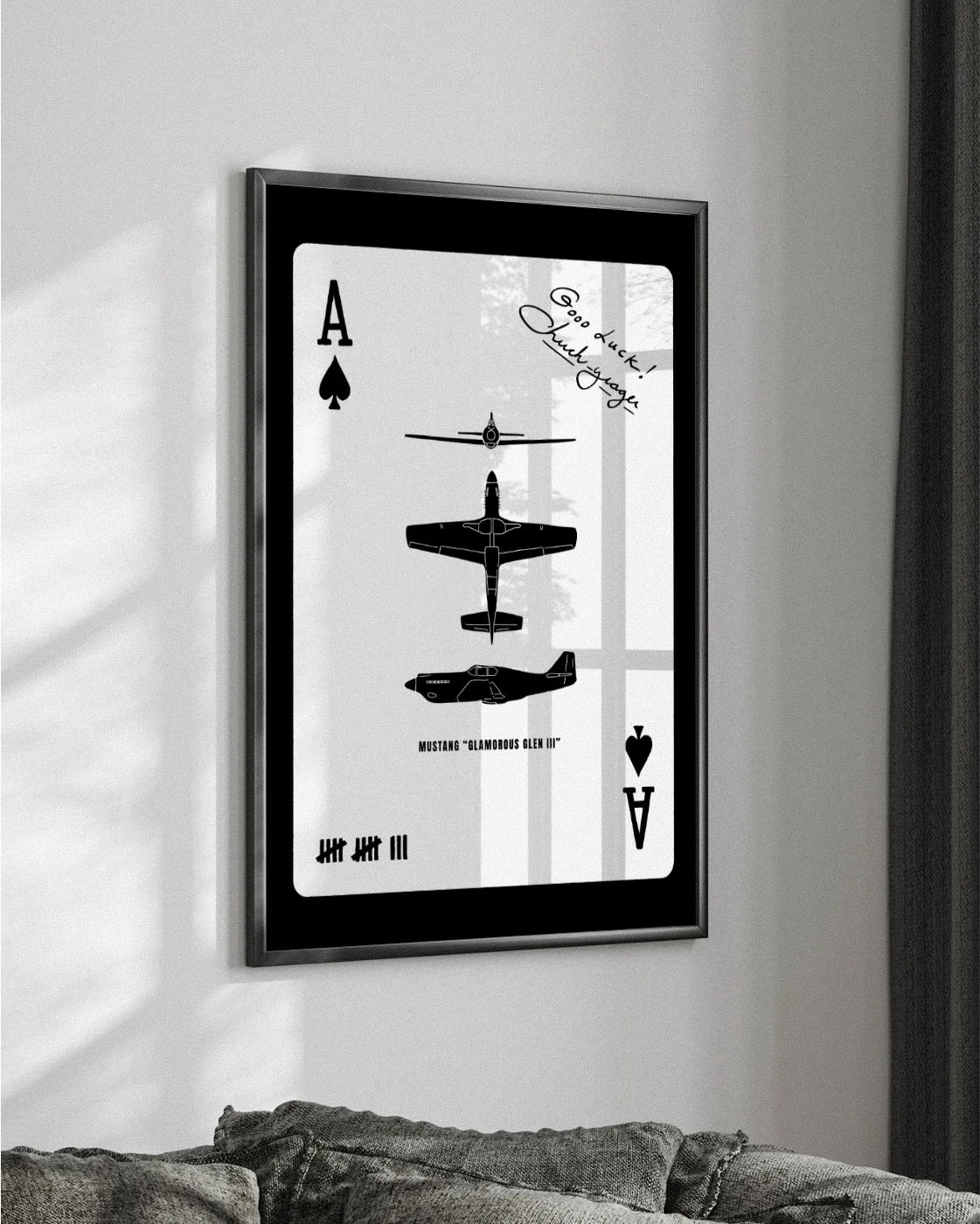 Ace Chuck yeager Card Poster 2 Ace Chuck yeager Card Poster 2