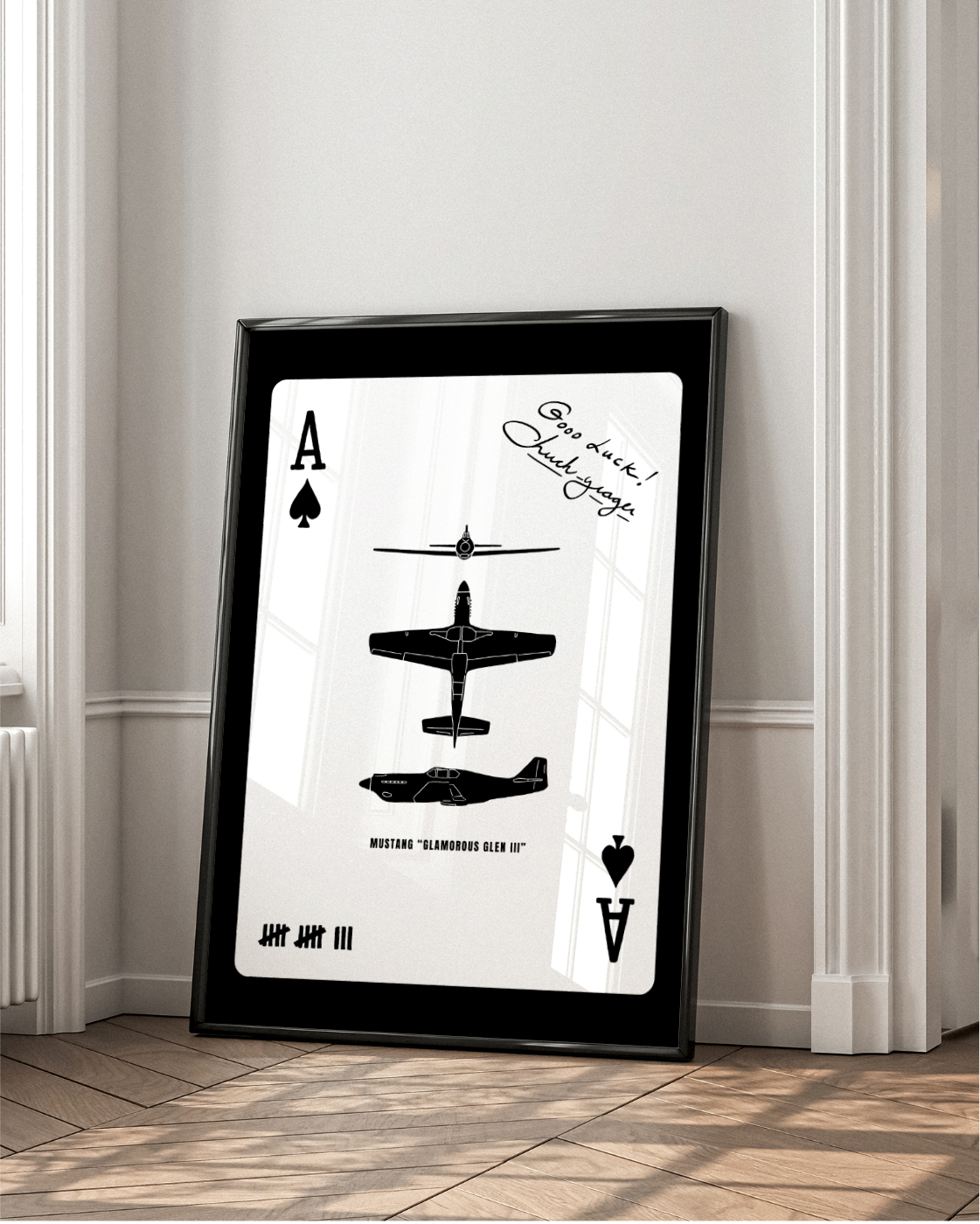 Ace Chuck yeager Card Poster 3 Ace Chuck yeager Card Poster 3