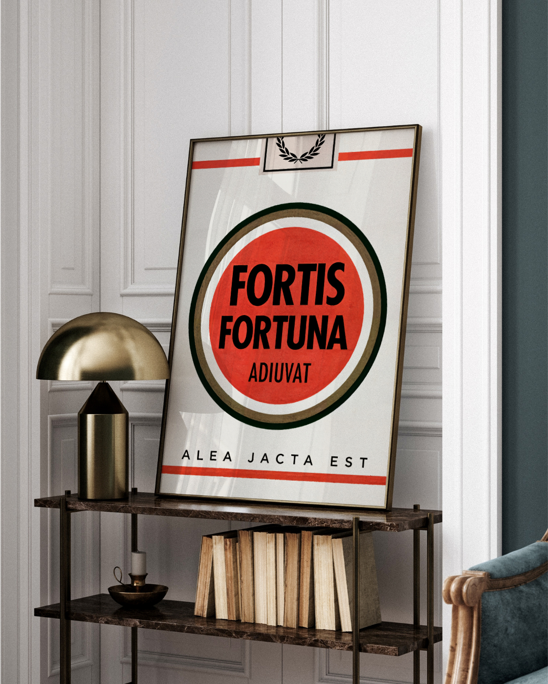 Fortis Fortuna Adiuvat Lucky Strike Pack Poster Print 2 Fortis Fortuna Adiuvat Lucky Strike Pack Poster Print 2